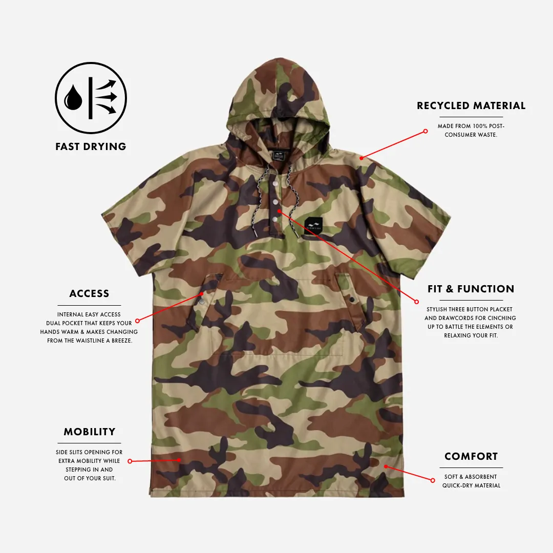 Regime Quick-Dry Changing Poncho - S/M