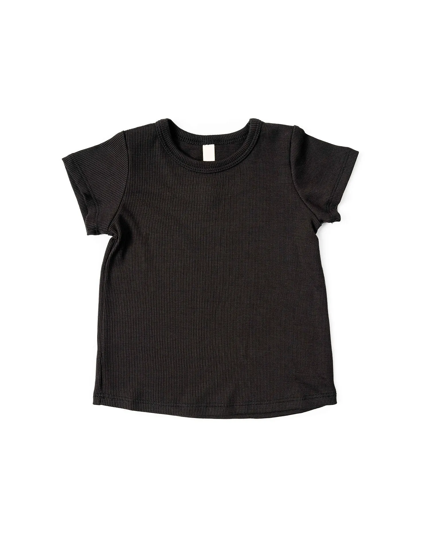 rib knit tank top CO - meteorite