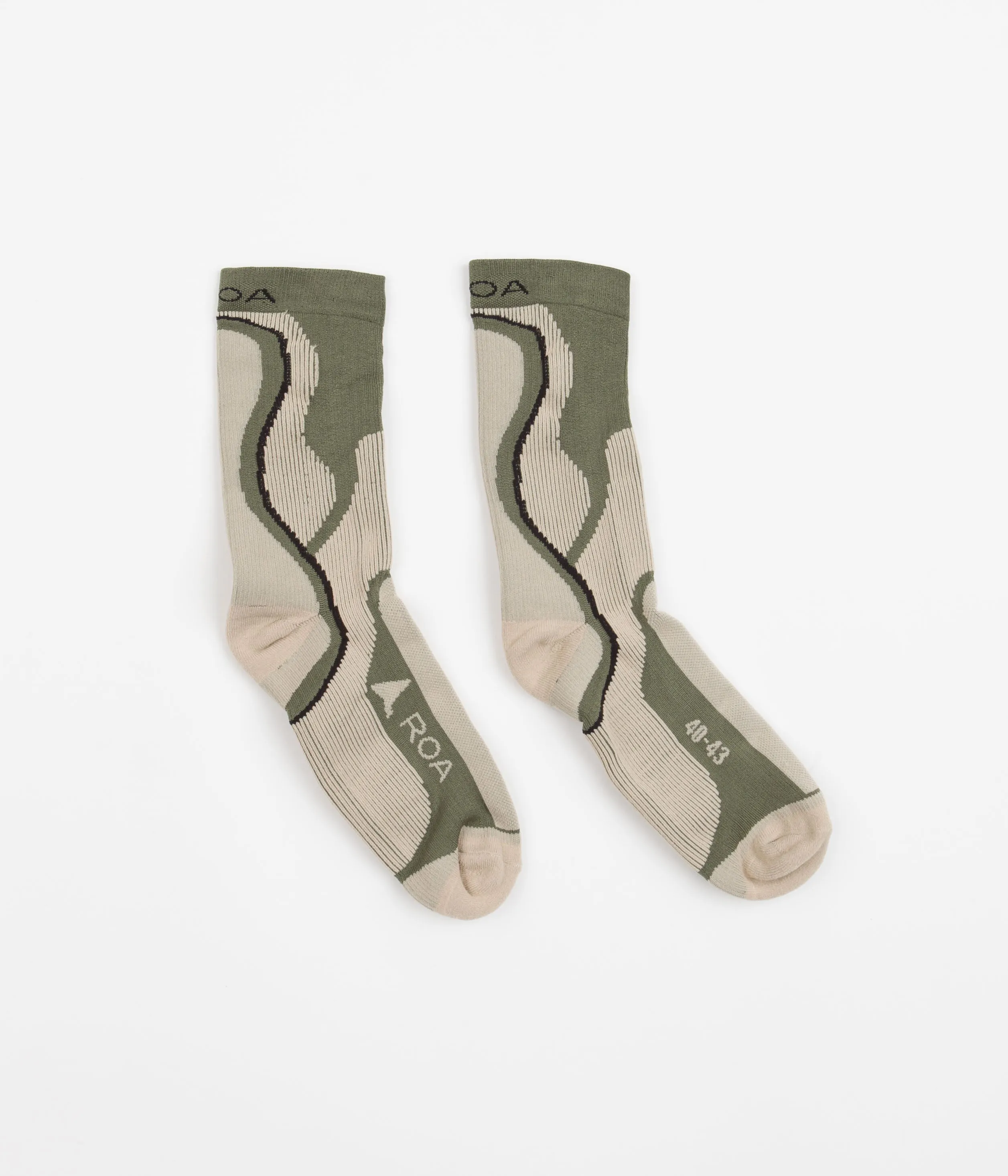 ROA Socks - Green