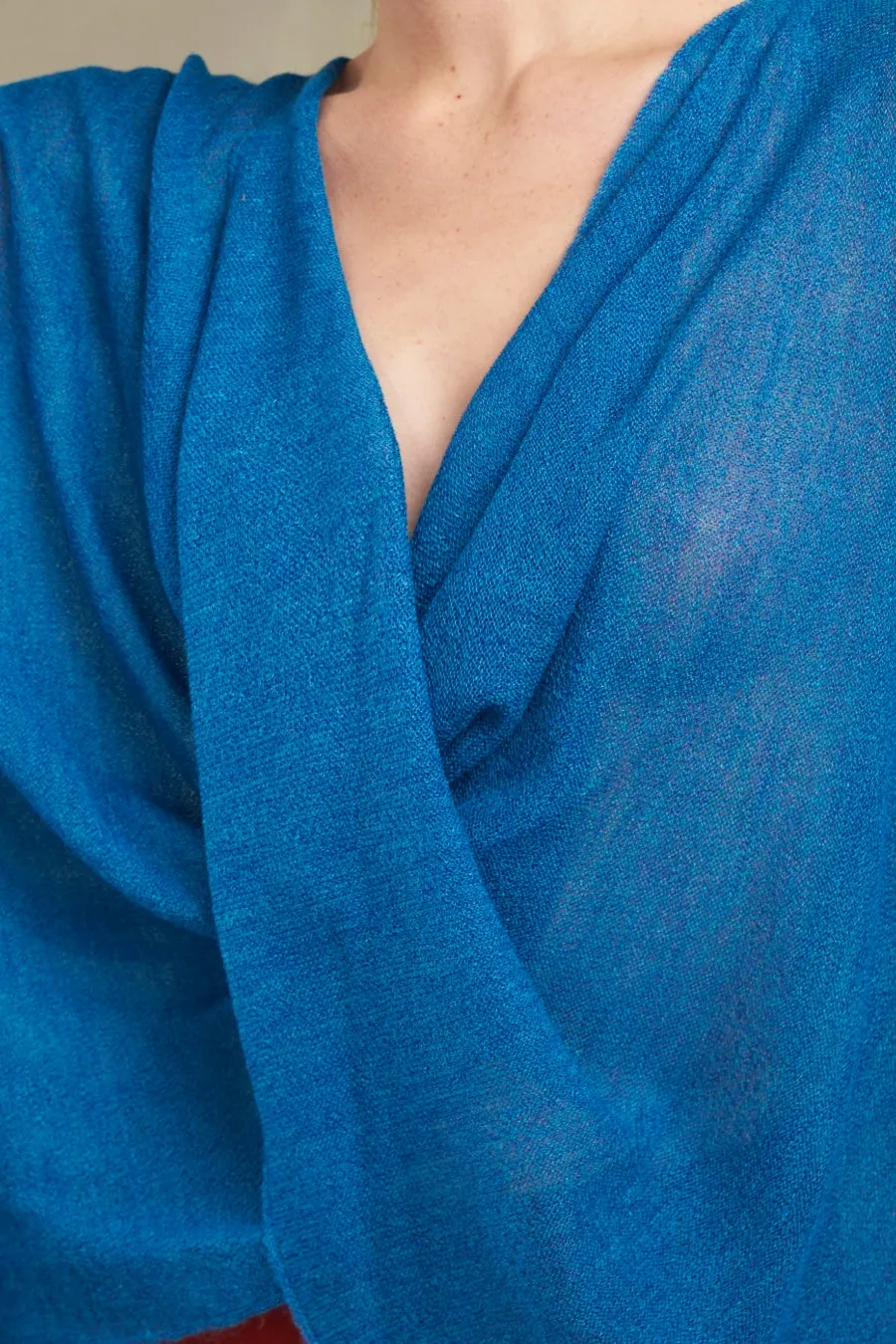 Romanov Poncho Baby Alpaca Color Atenas