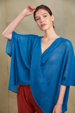 Romanov Poncho Baby Alpaca Color Atenas