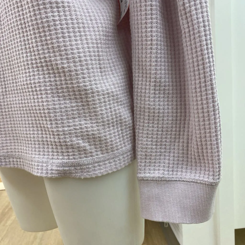 Roots waffle knit top XL