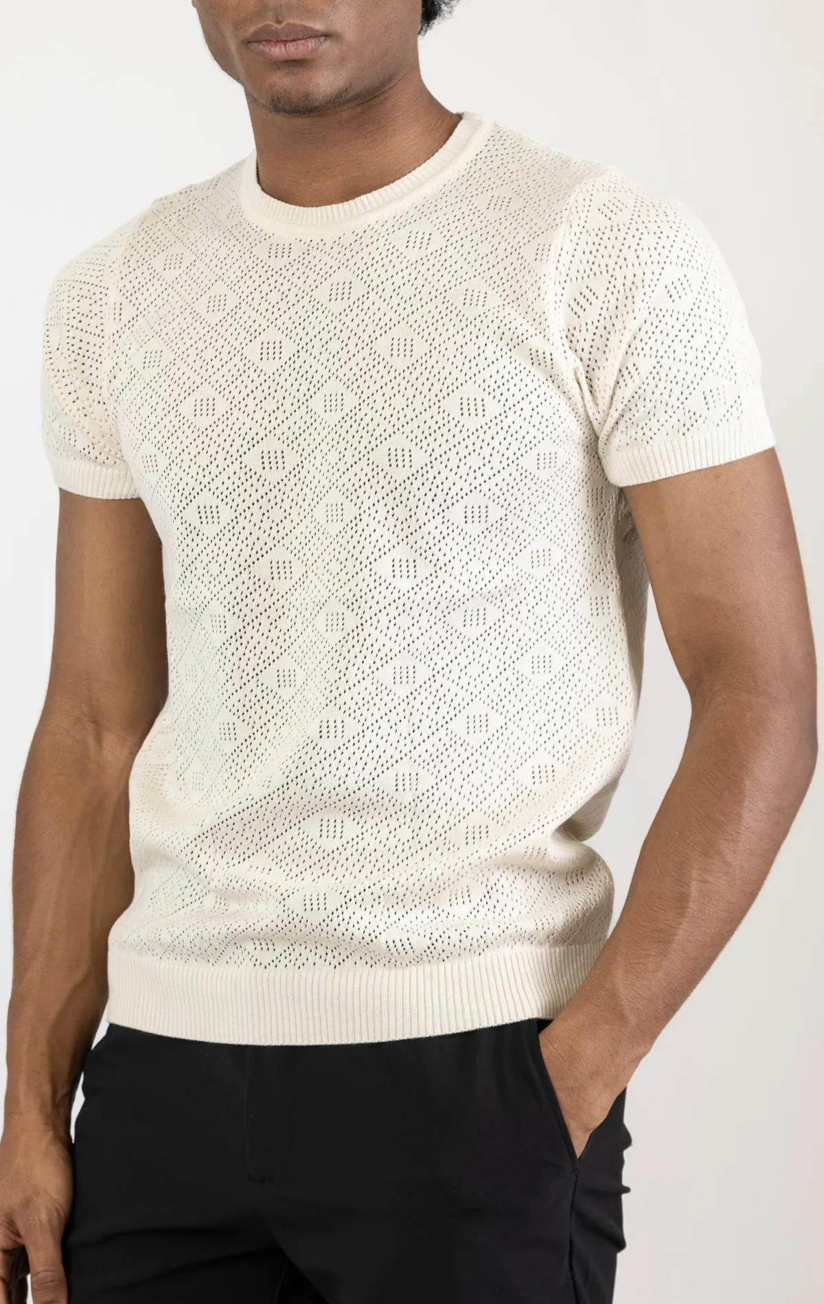 Rory Crochet Knit Top