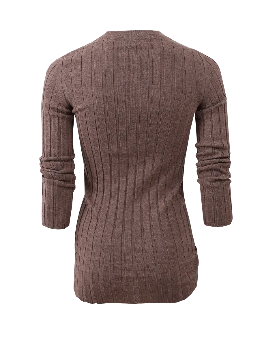 Ruched Knit Top