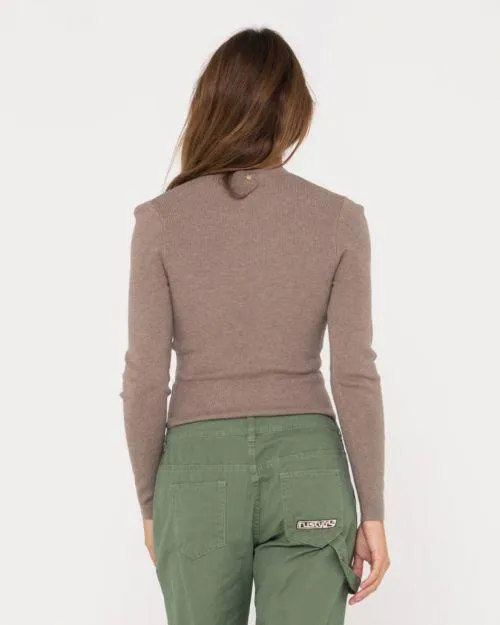 Rusty - Amelia Skimmer Long Sleeve Knit Top