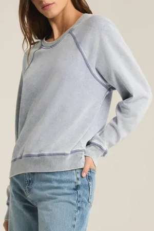 Saldana Knit Denim Top