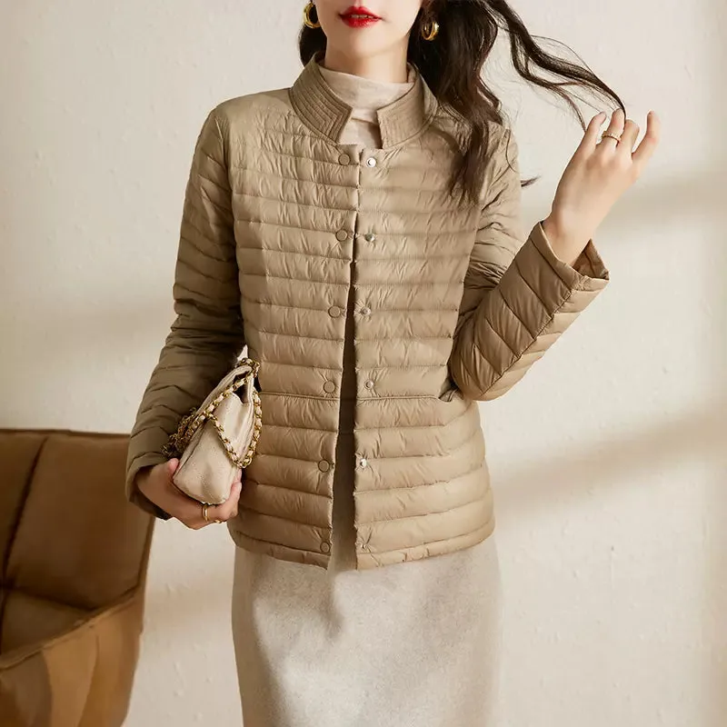 Samantha - Women's Autumn Lightweight Short Puffer Jacket