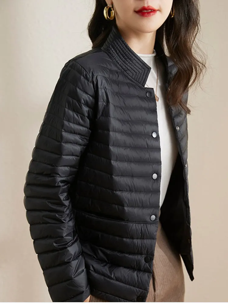 Samantha - Women's Autumn Lightweight Short Puffer Jacket