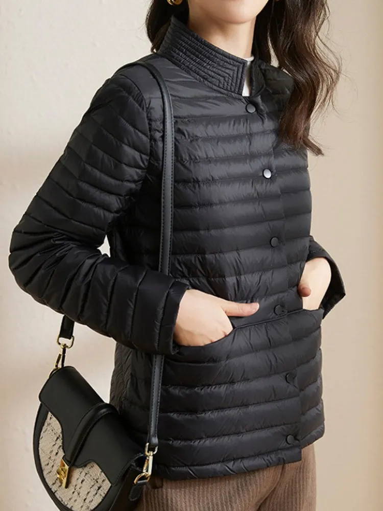 Samantha - Women's Autumn Lightweight Short Puffer Jacket