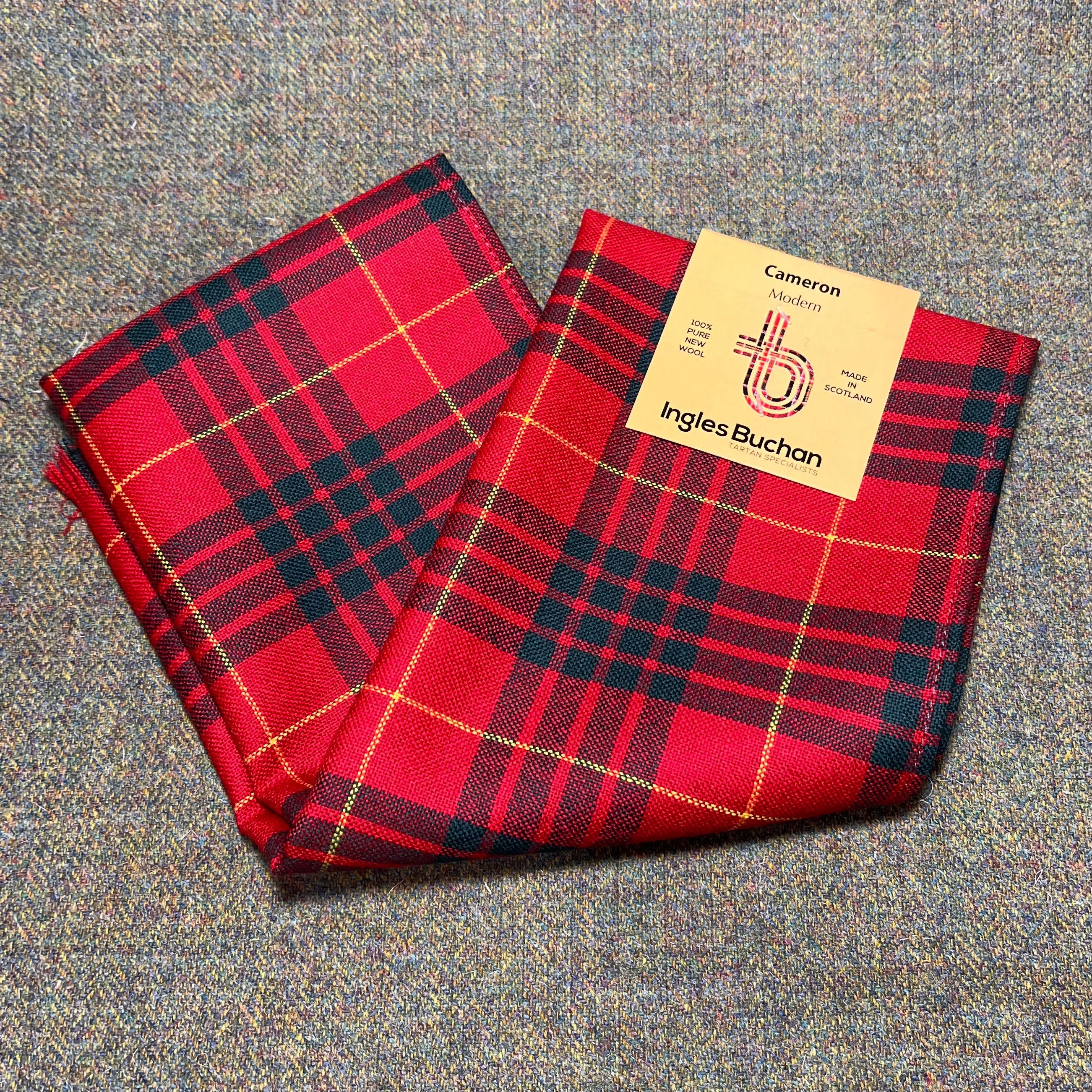 Scarf in Cameron Modern Wool Tartan