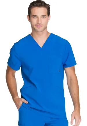 Scrub Top - Cherokee Infinity Men's V-Neck Top - Royal, CK900A
