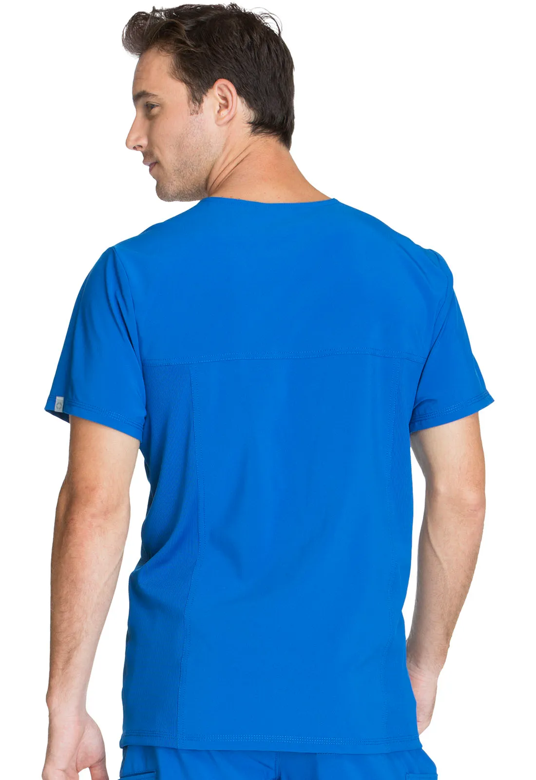 Scrub Top - Cherokee Infinity Men's V-Neck Top - Royal, CK900A