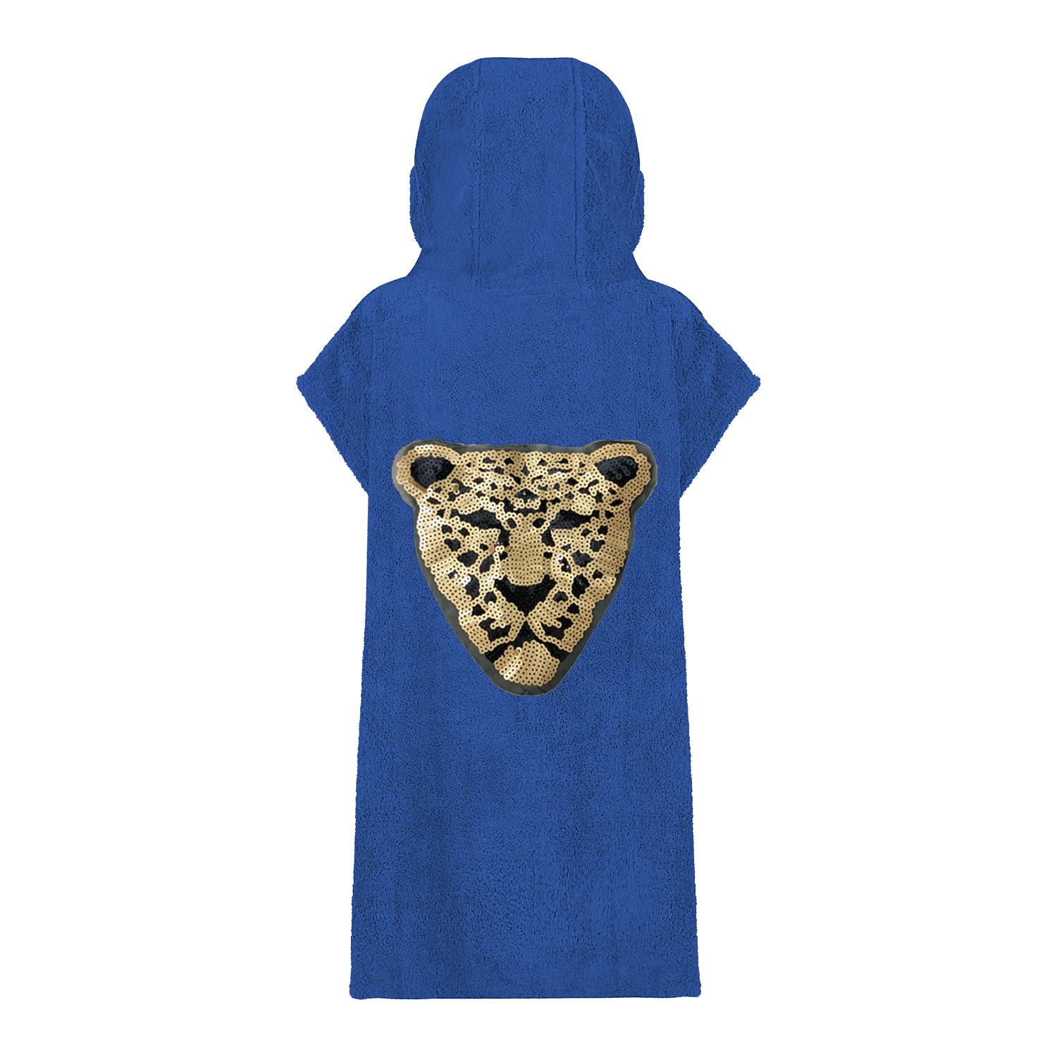 Sequin Leopard Beach Robe