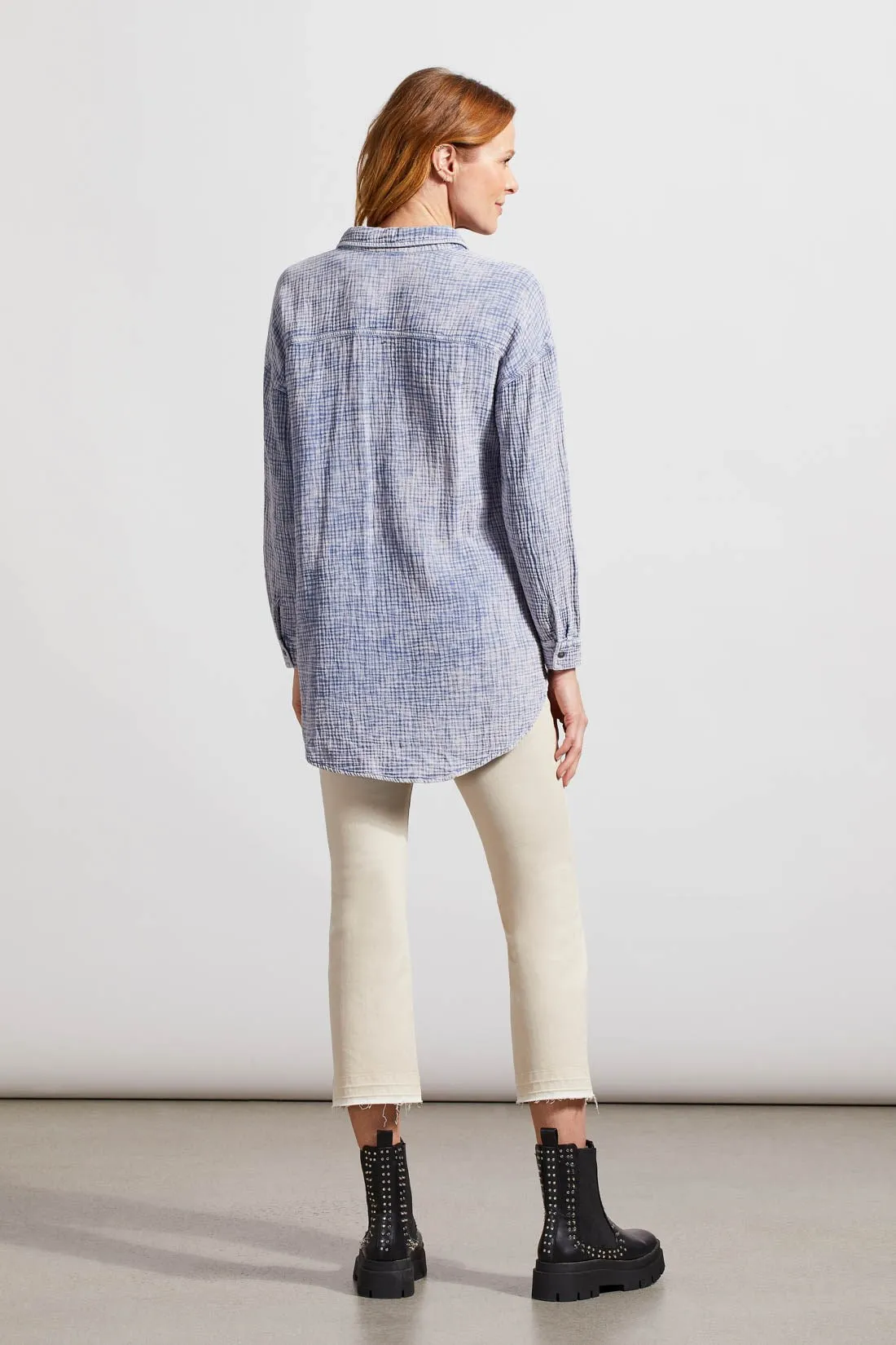 Shirt Tail Button Down Shirt