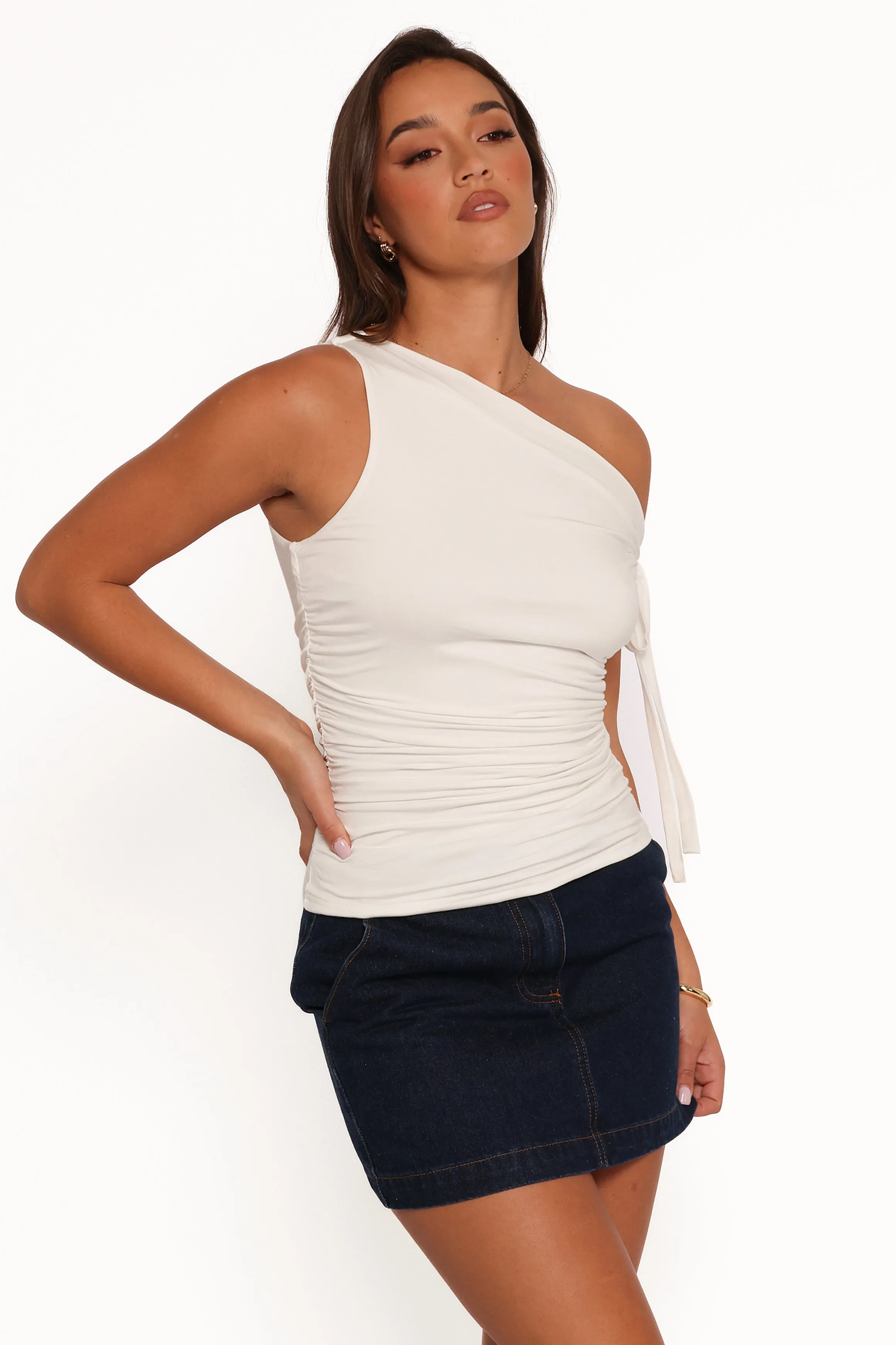 Sienna Knit Top - White