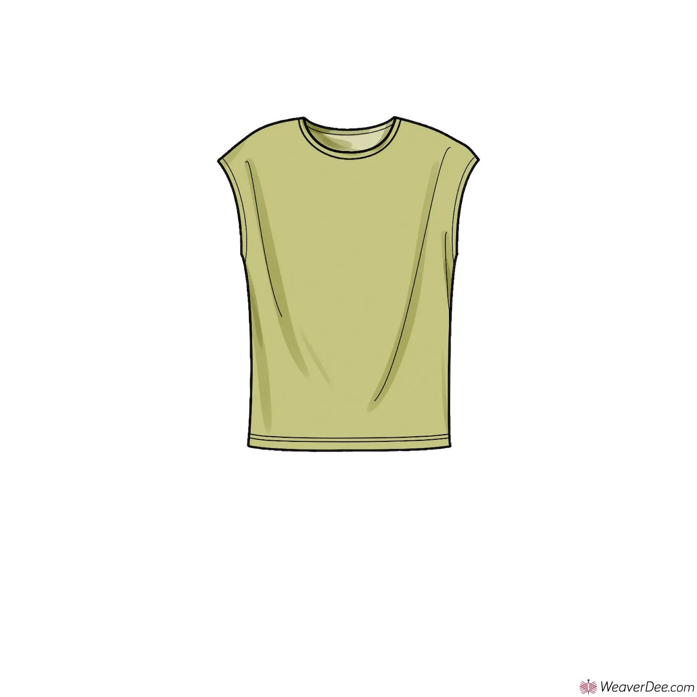 Simplicity Pattern S9314 Men's Knit Top & Shorts