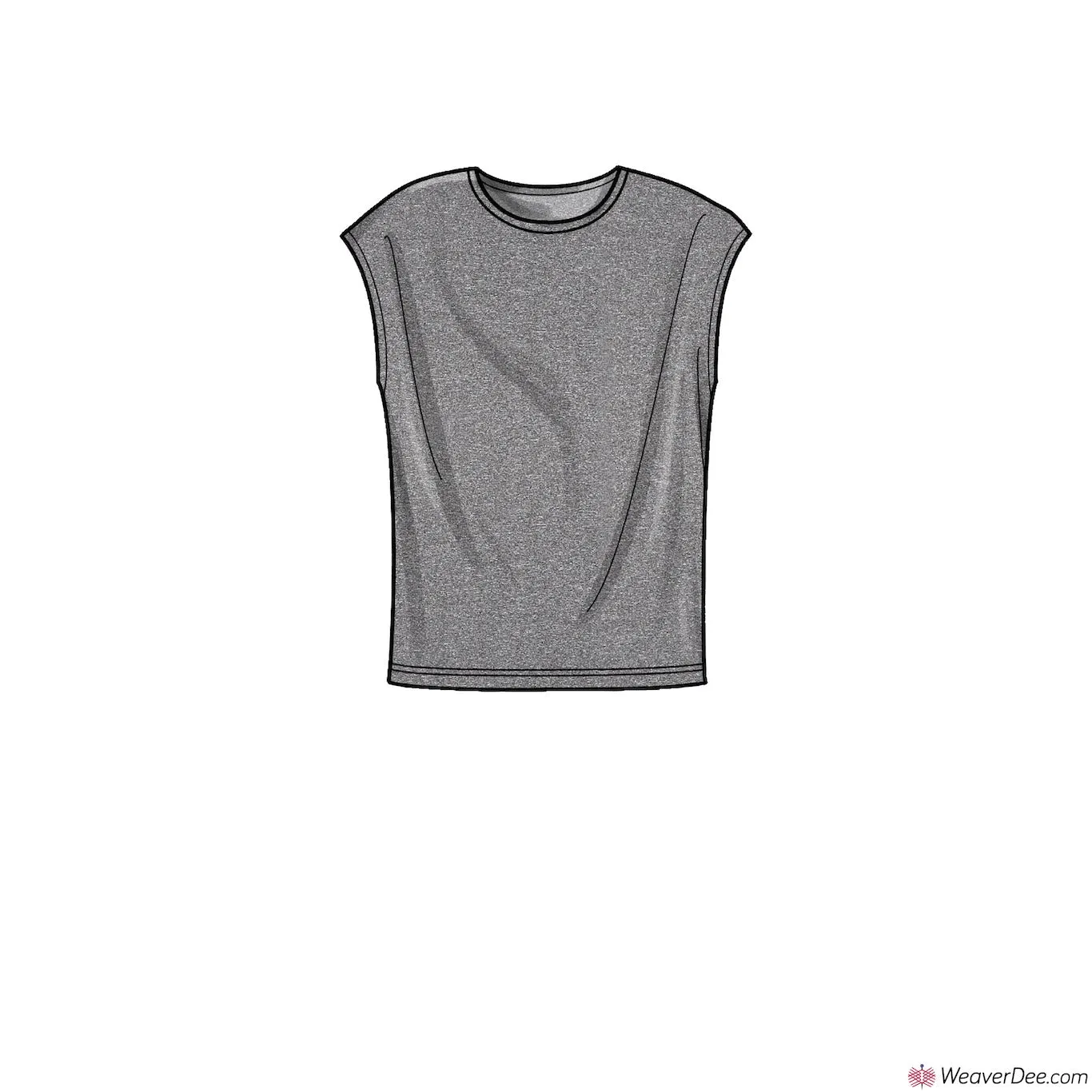 Simplicity Pattern S9314 Men's Knit Top & Shorts