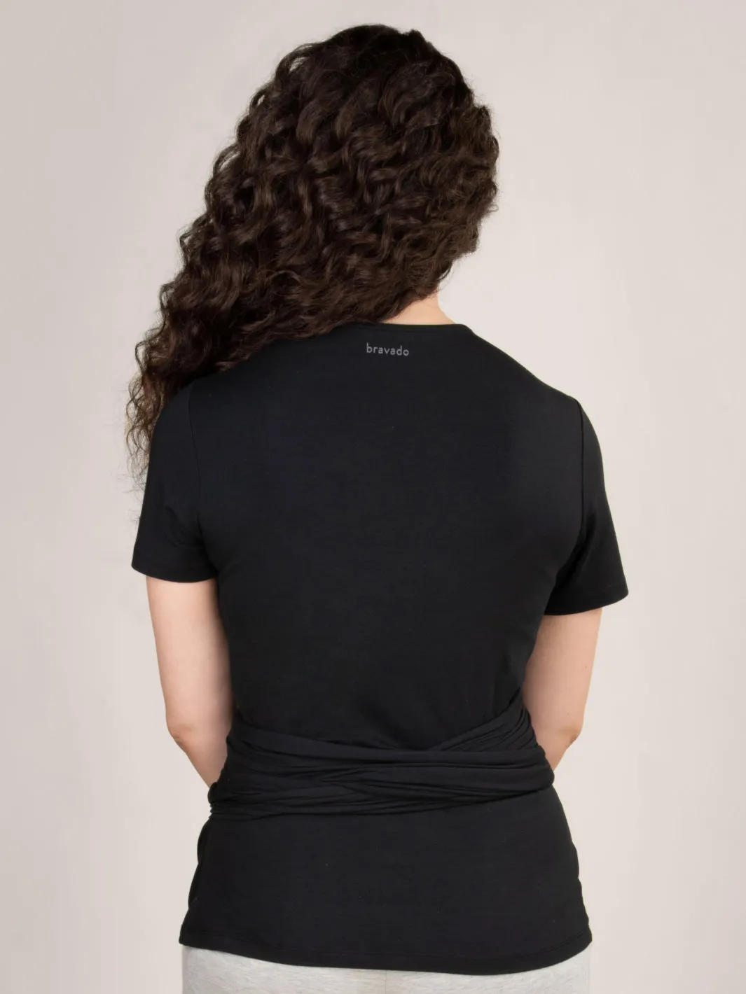 Skin-To-Skin Wrap Top