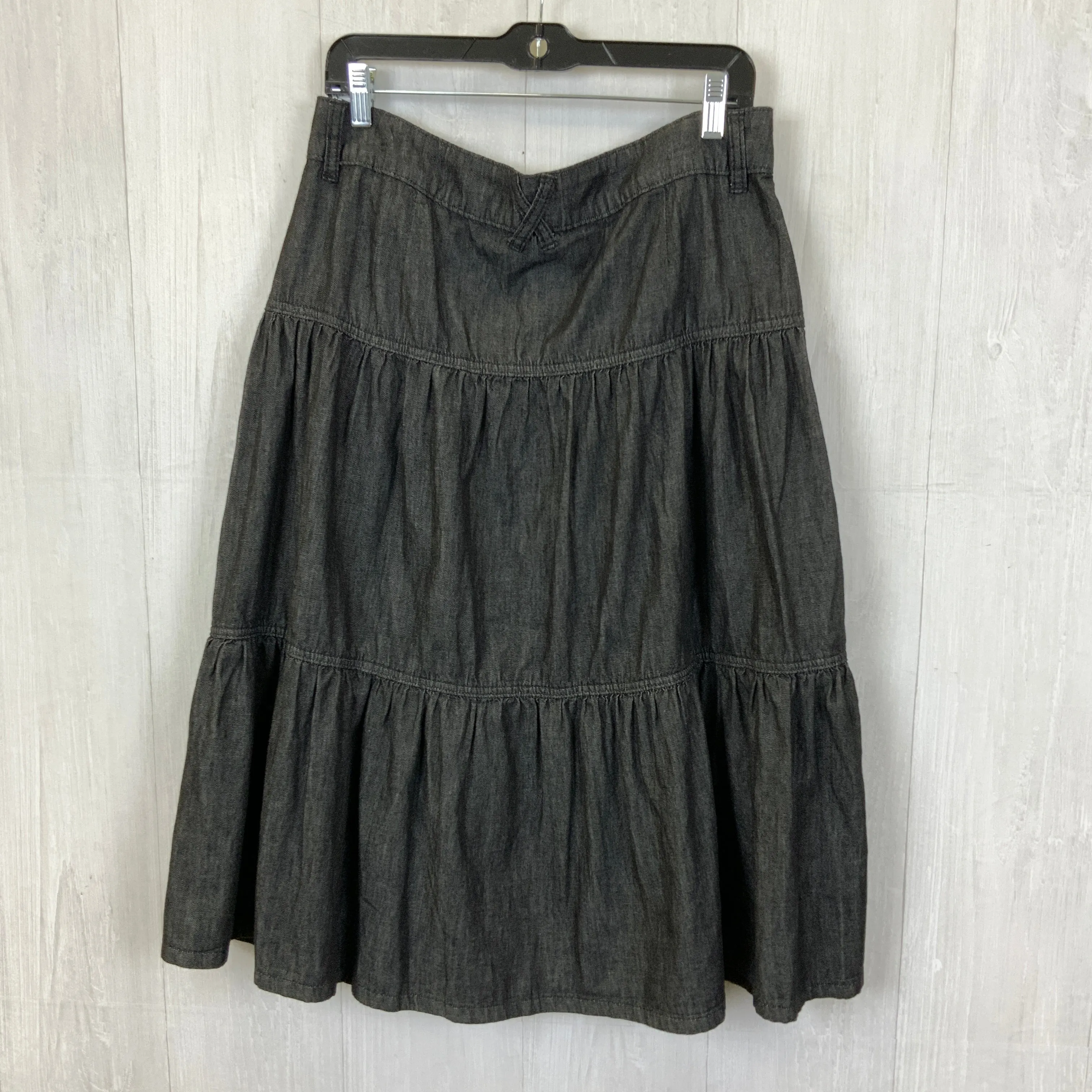 Skirt Maxi By Time And Tru In Grey, Size: 12