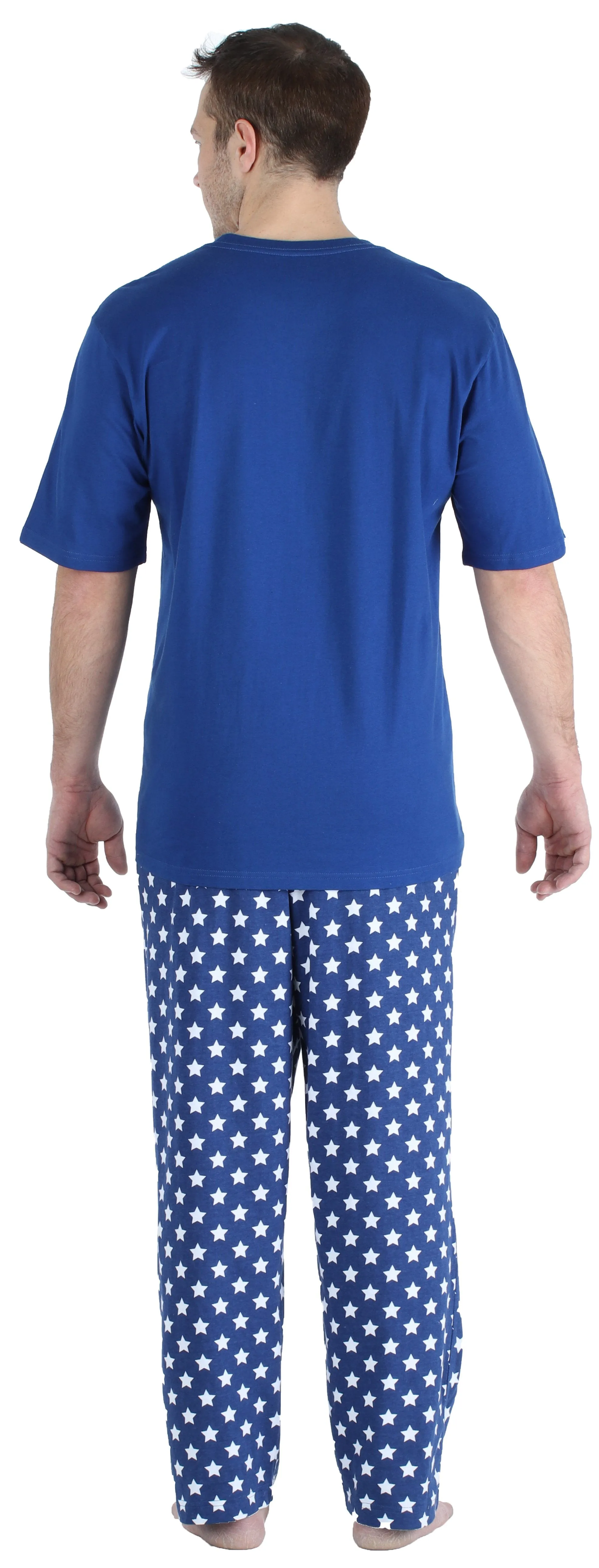 SleepytimePjs Family Matching Cotton Red, White, and Blue Pajama Set