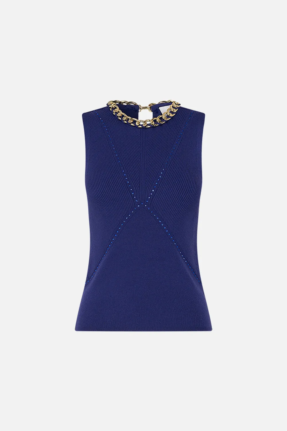 SLEEVELESS KNIT TANK TOP MY FAIR PHARAOH