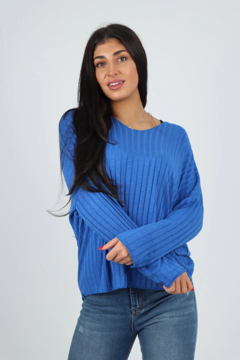 Soft Knit Ribbed Plain Top