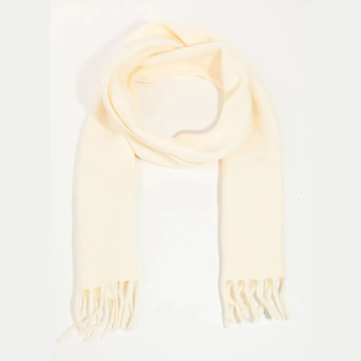 Soft Knitted Fringe Scarf Collection