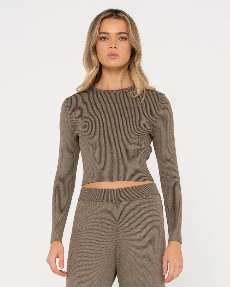 Solace Long Sleeve Knitted Top