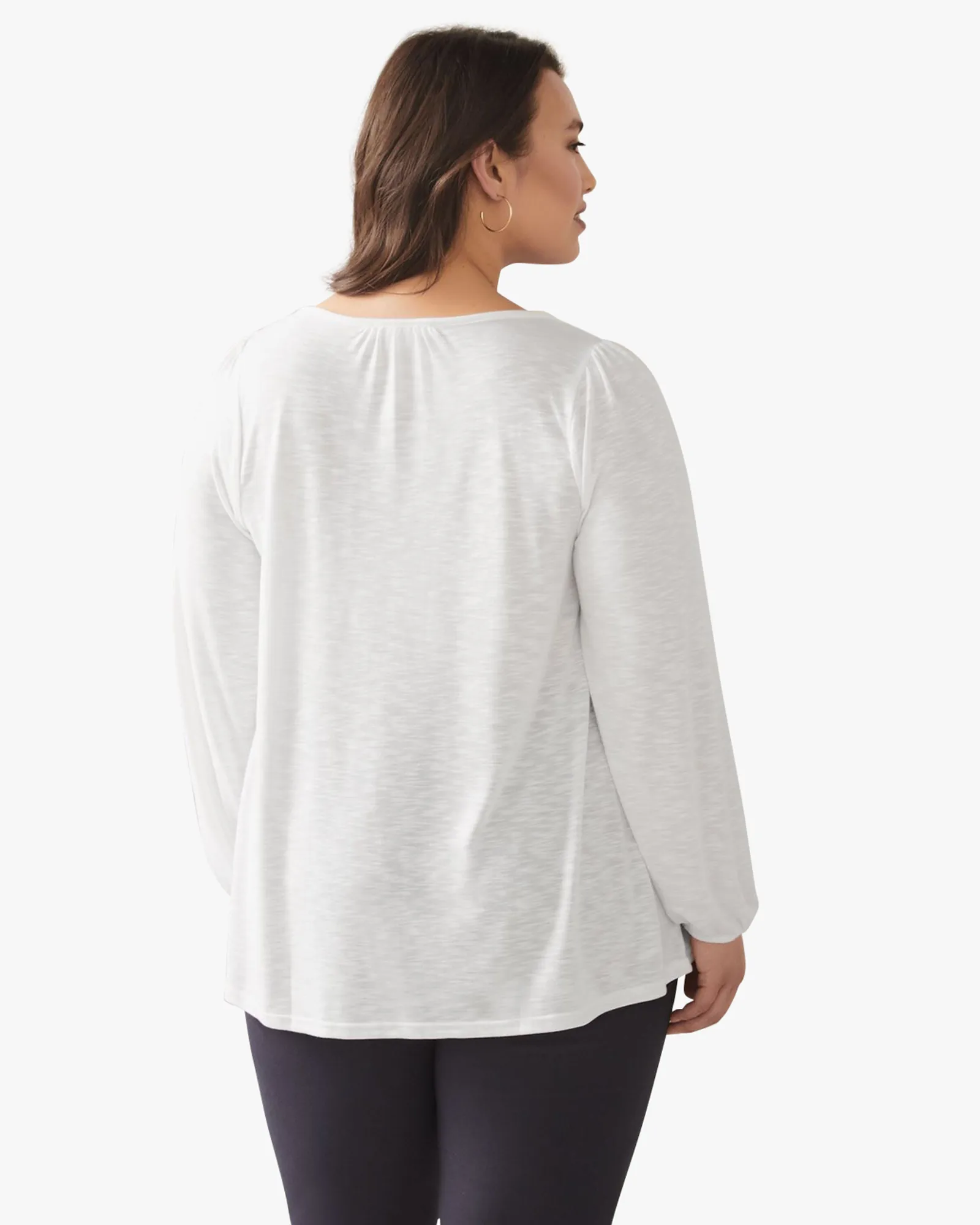 Sonya Eyelet Top | White