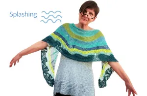 Splashing waves