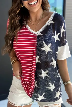 Stars & Stripes Knit Top