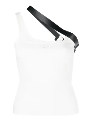 Strap Biais 90'S Rib Tank Top