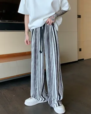 Striped Loose Summer Drape Pants CBJ0026