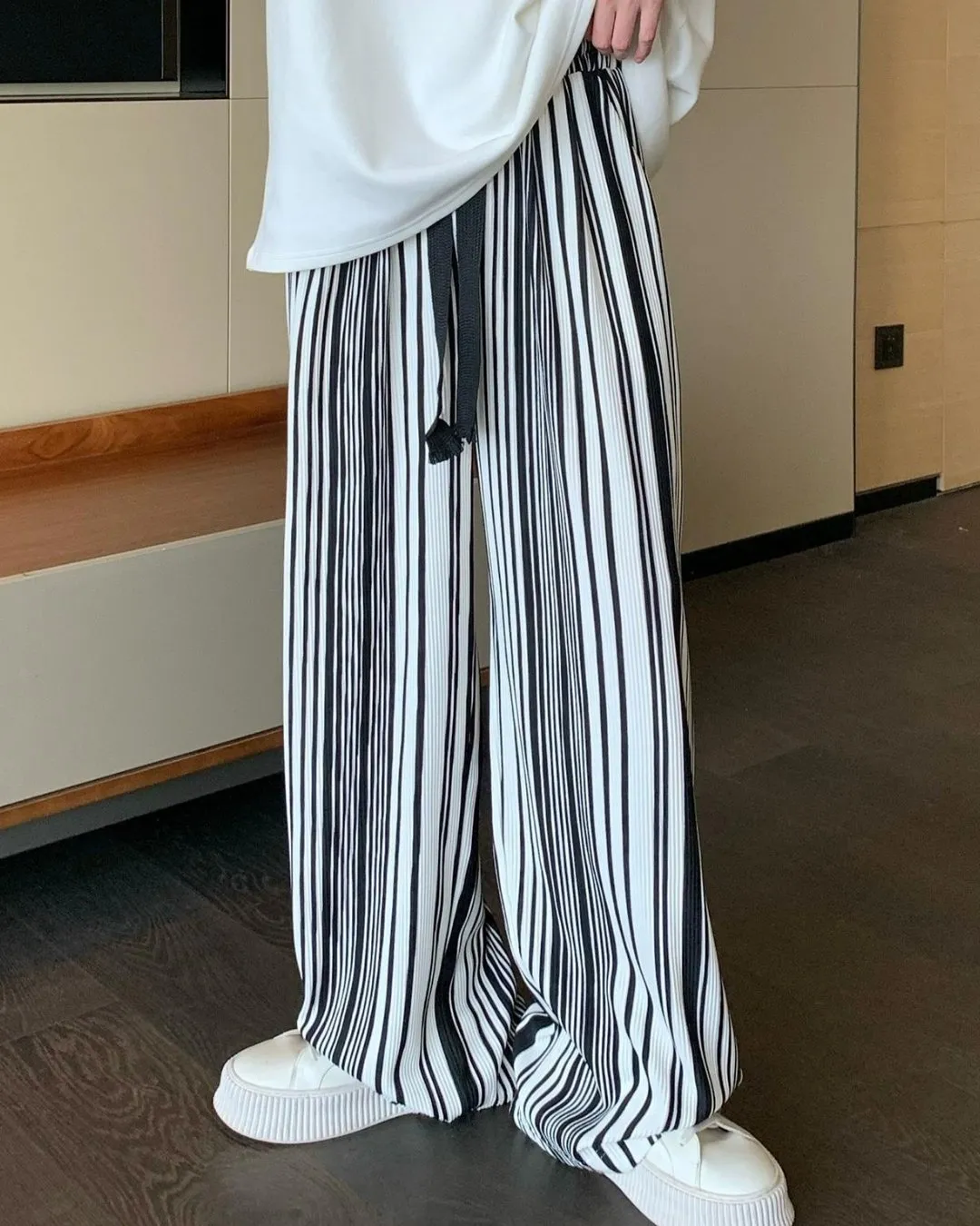 Striped Loose Summer Drape Pants CBJ0026