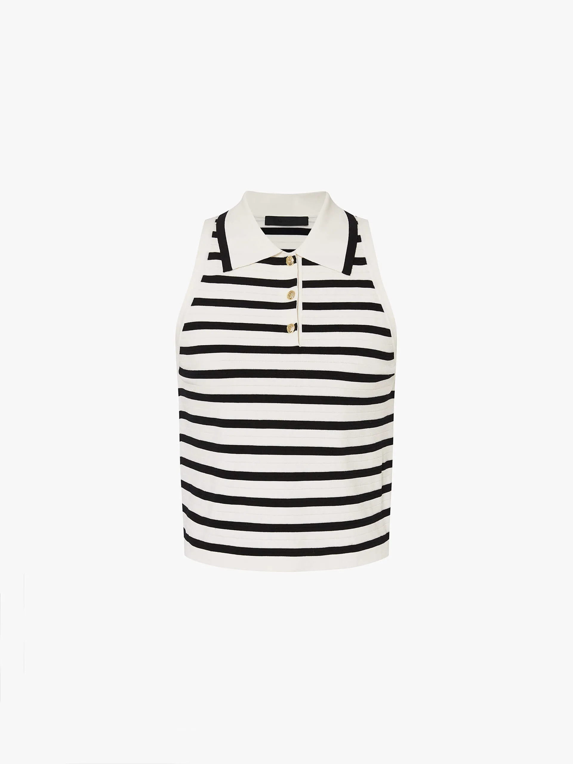 Striped Pattern Knit Top