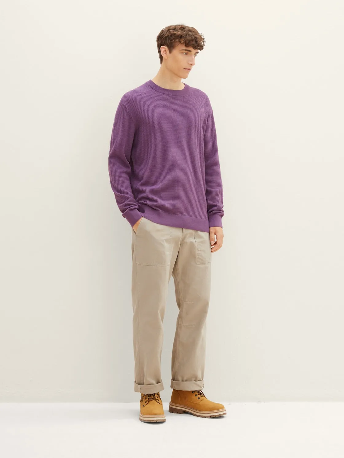 STRUCTURED BASIC KNIT