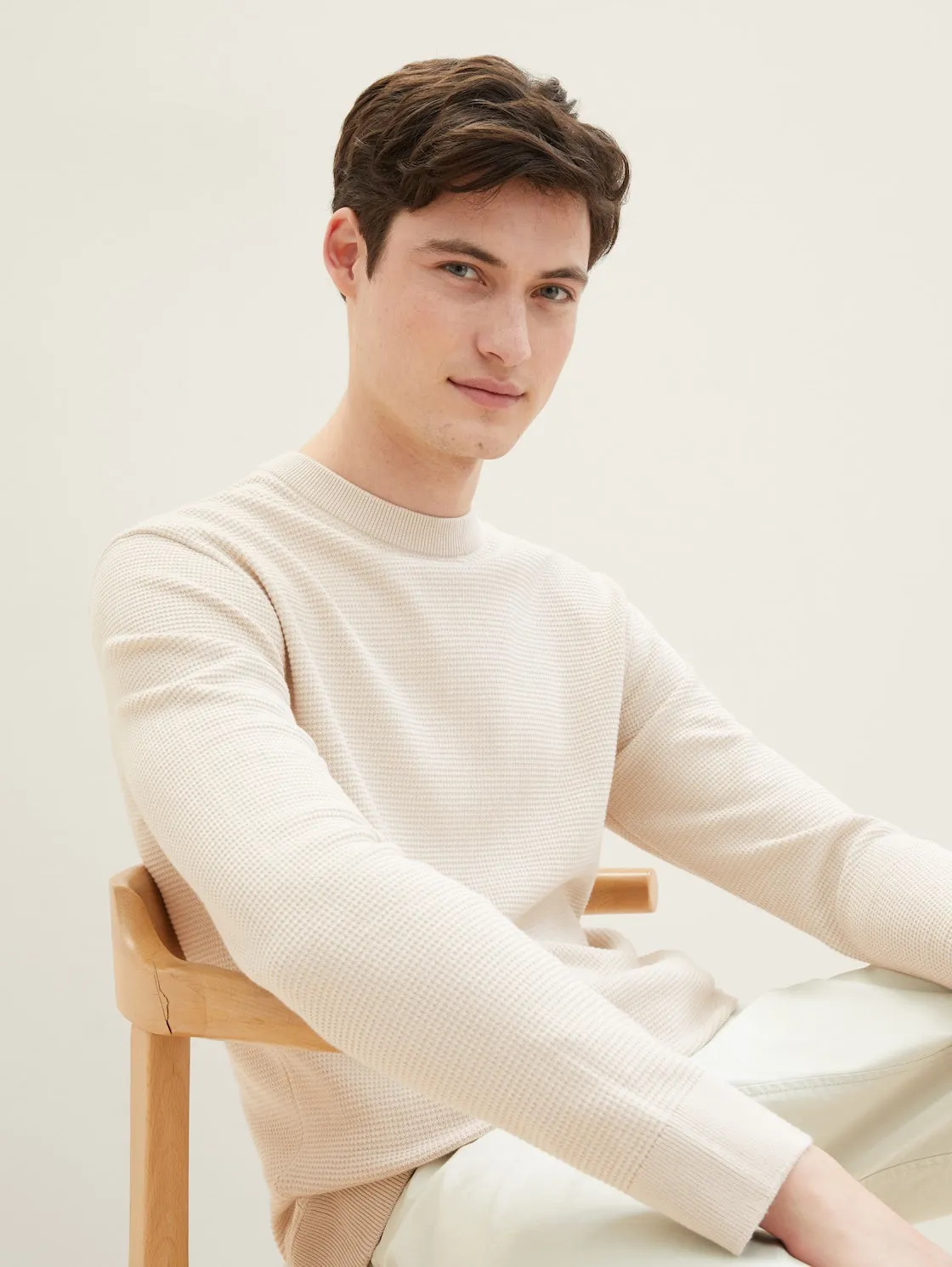 STRUCTURED BASIC KNIT