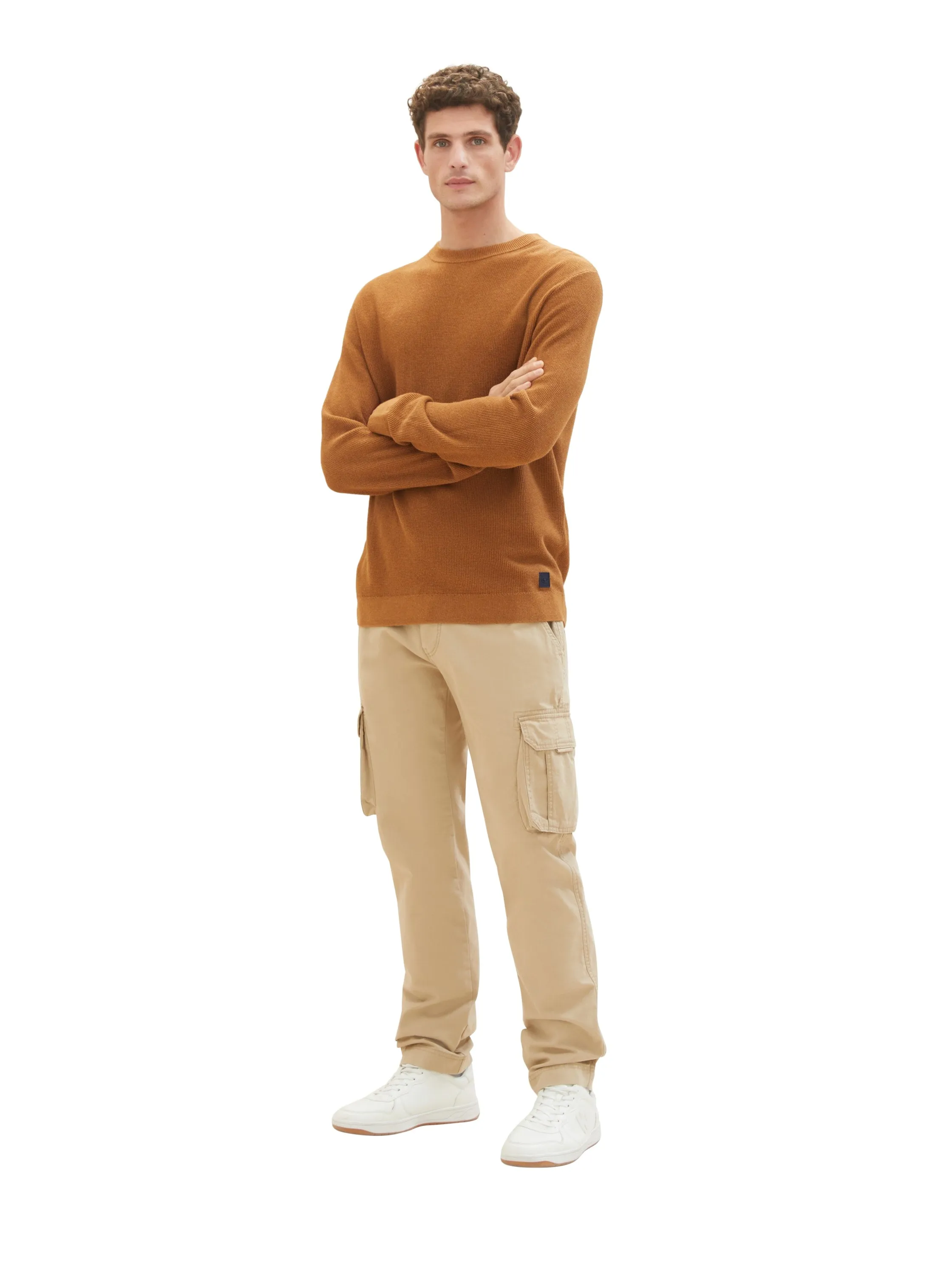 STRUCTURED CREWNECK KNIT