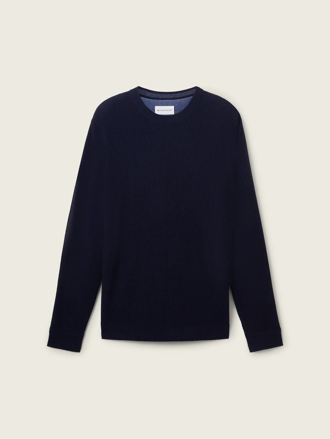 STRUCTURED CREWNECK KNIT