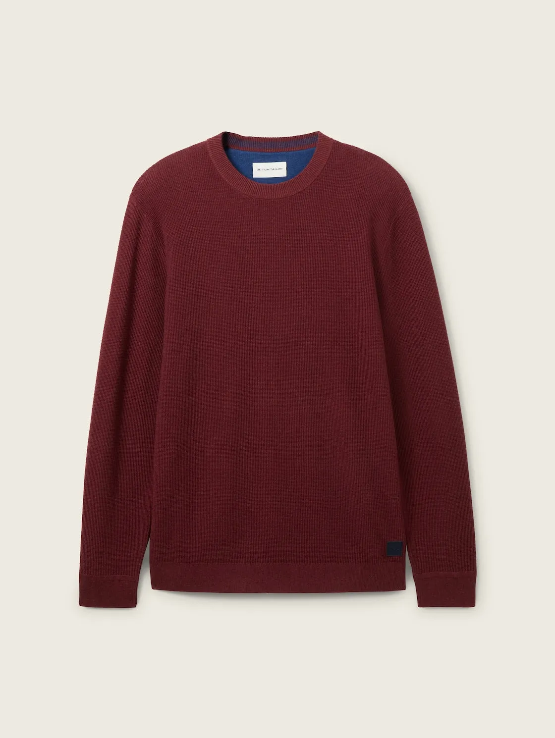 STRUCTURED CREWNECK KNIT