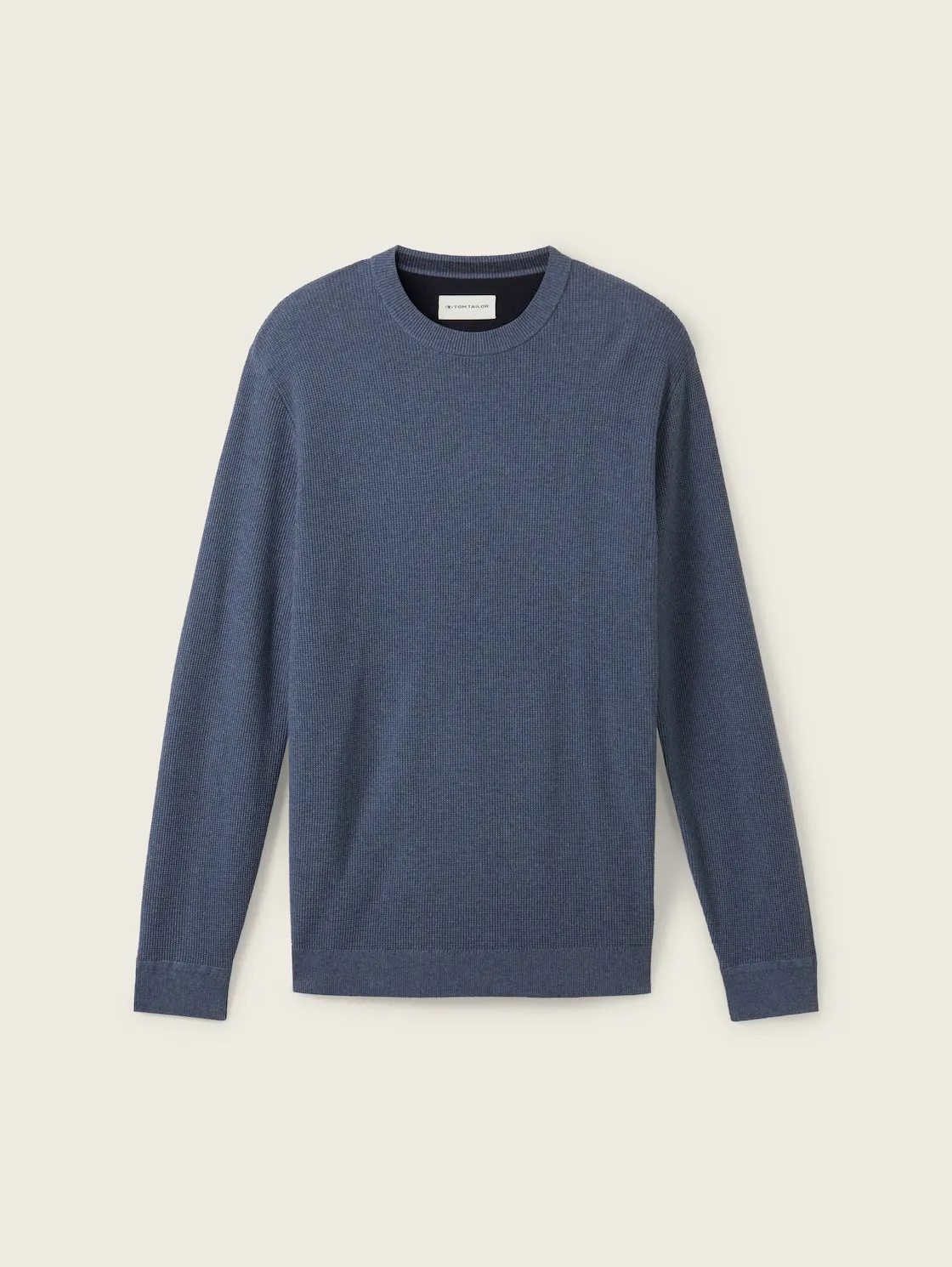 STRUCTURED CREWNECK KNIT