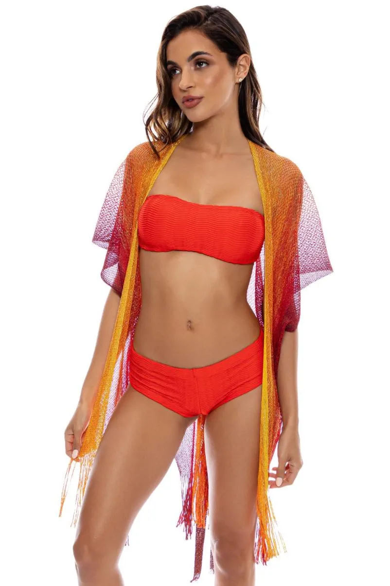 Sunshine Addict Short Caftan