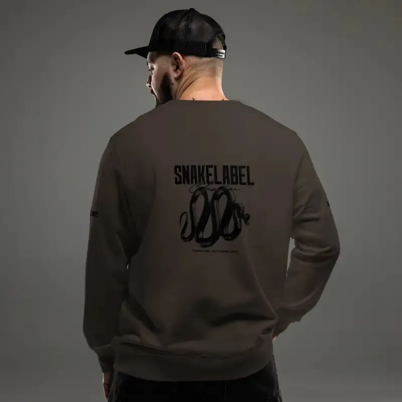 Sustainable Snake Organic Sweatshirt | 80% Organic Cotton | Cozy French Terry |