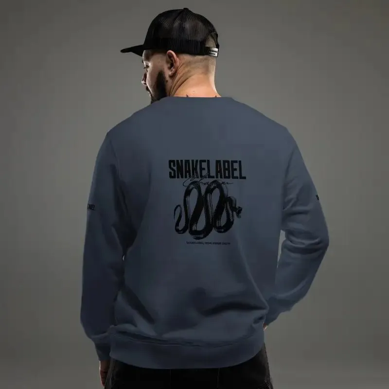 Sustainable Snake Organic Sweatshirt | 80% Organic Cotton | Cozy French Terry |