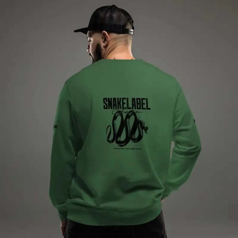 Sustainable Snake Organic Sweatshirt | 80% Organic Cotton | Cozy French Terry |