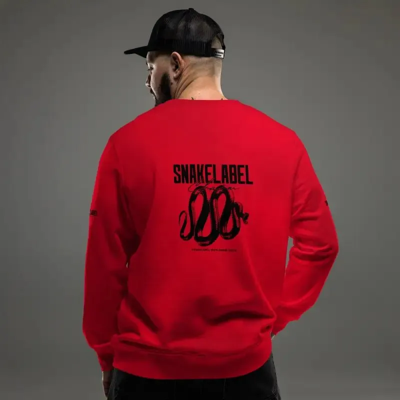 Sustainable Snake Organic Sweatshirt | 80% Organic Cotton | Cozy French Terry |