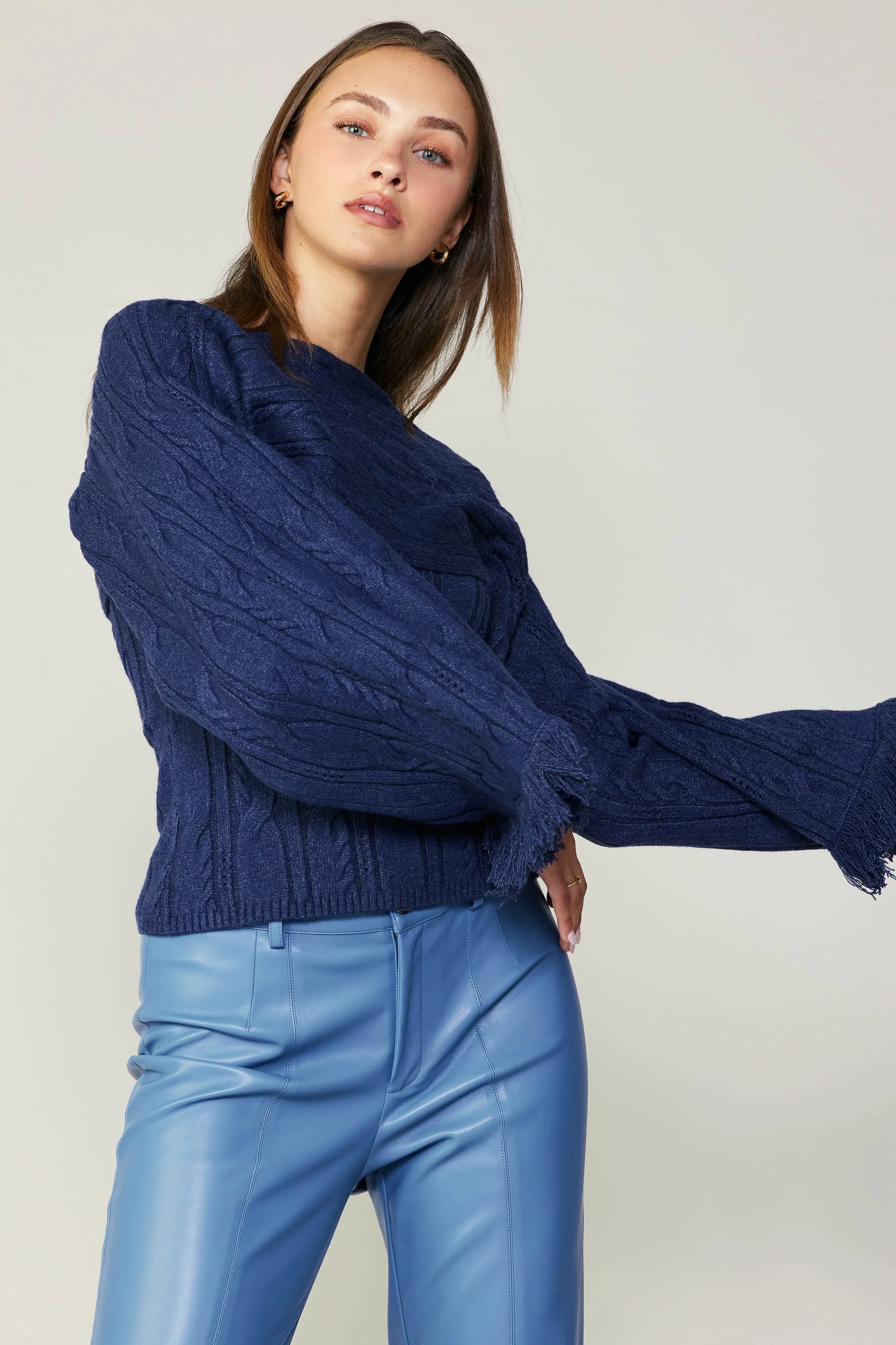 Sweater Shrug Top Set