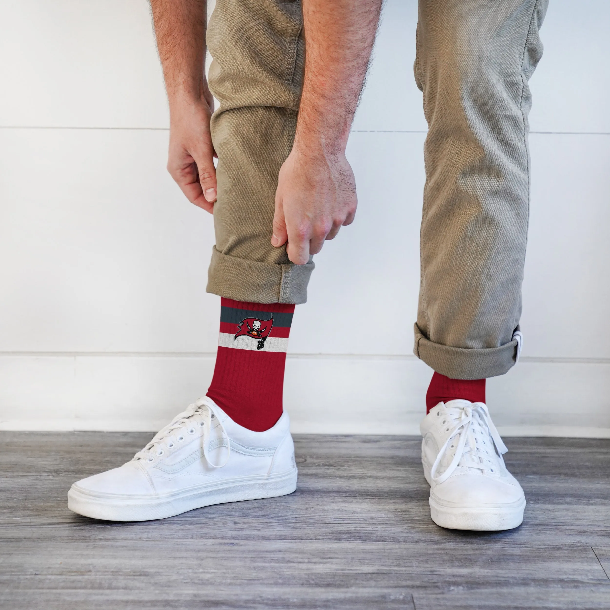 Tampa Bay Buccaneers Legend Premium Crew Socks