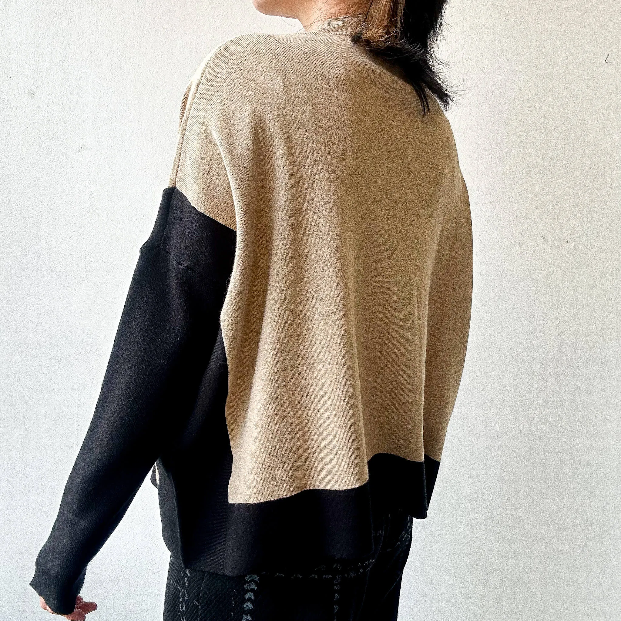 terrace | Square Knit Pullover