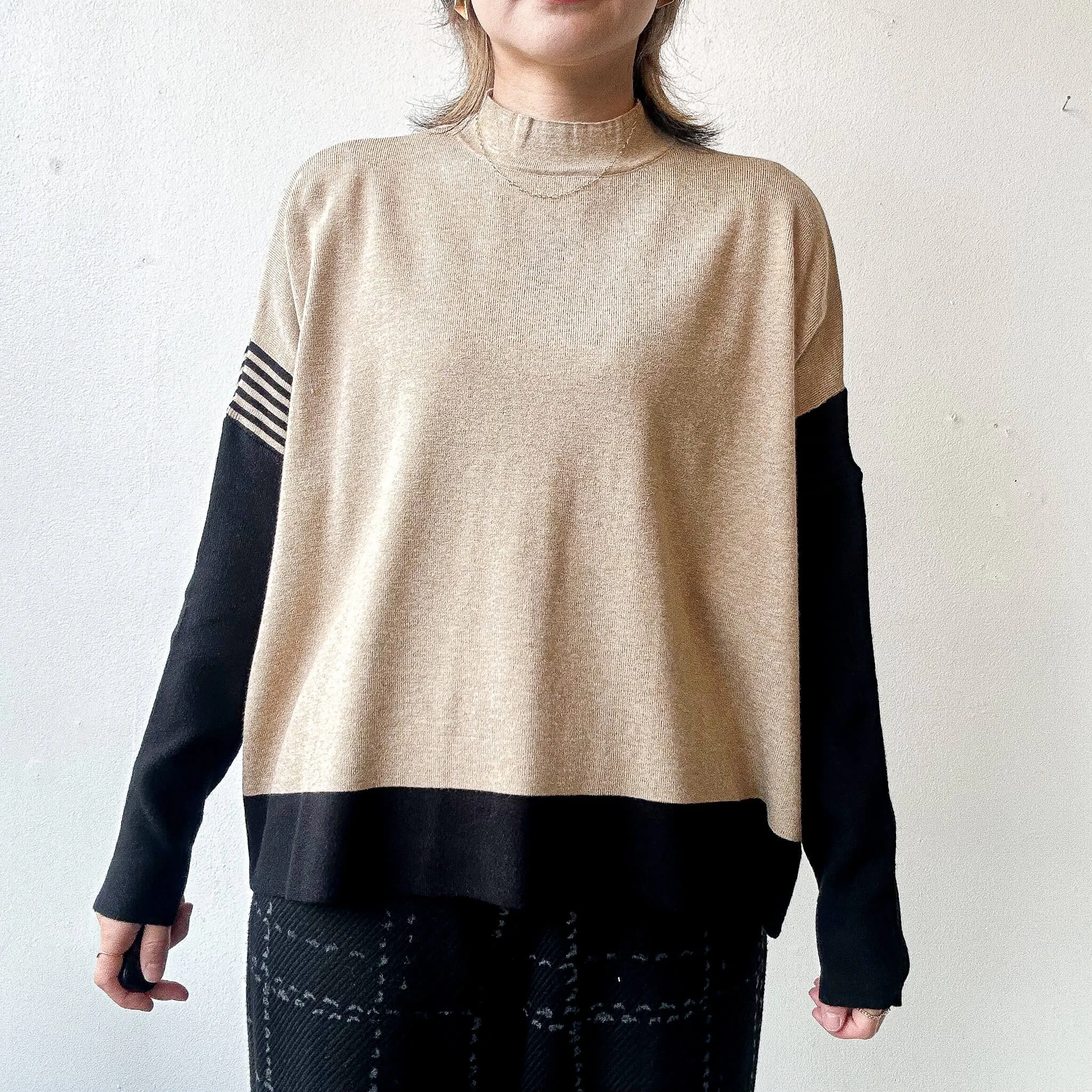 terrace | Square Knit Pullover